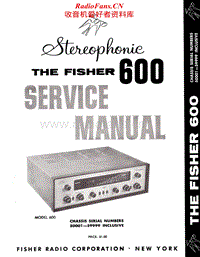 Fisher-600-Service-Manual电路原理图.pdf