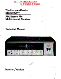Harman-Kardon-800-p-Service-Manual电路原理图.pdf