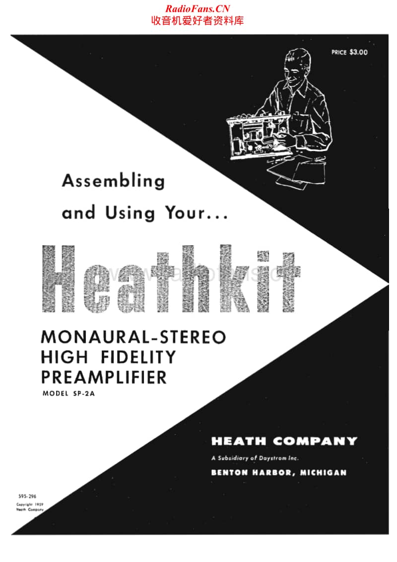 Heathkit-SP-2A-Assembly-Operation电路原理图.pdf_第1页
