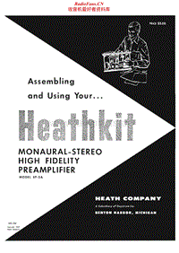 Heathkit-SP-2A-Assembly-Operation电路原理图.pdf