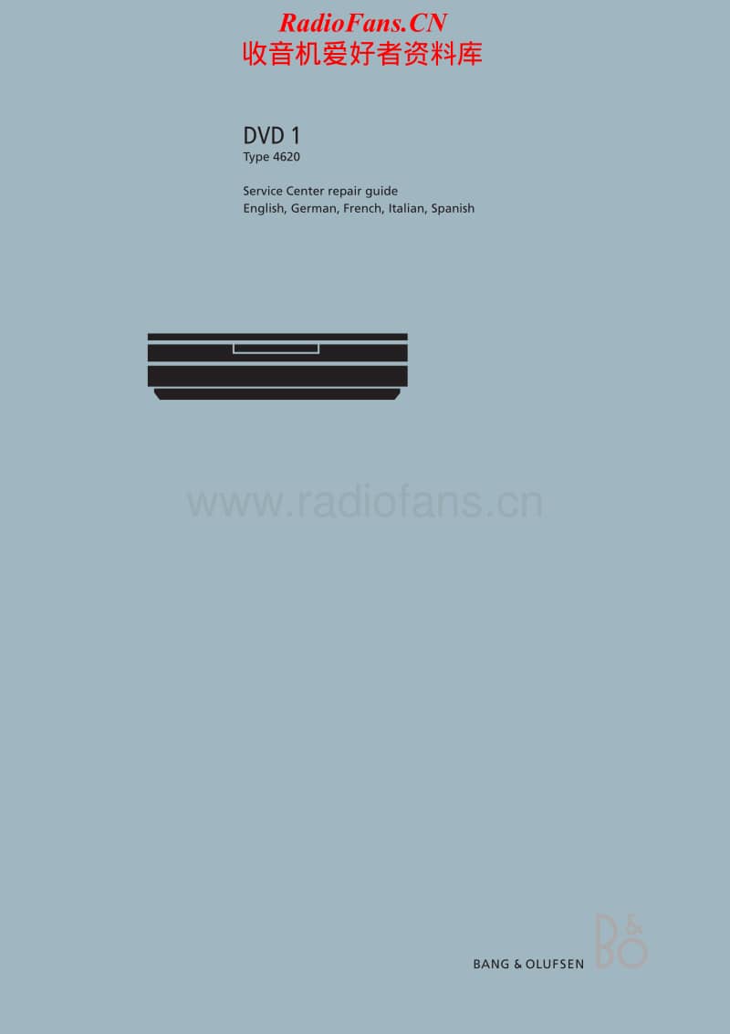 Bang-Olufsen-DVD-1-Service-Manual电路原理图.pdf_第1页