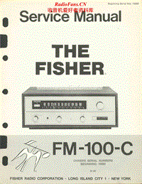 Fisher-FM-100-C-Service-Manual电路原理图.pdf