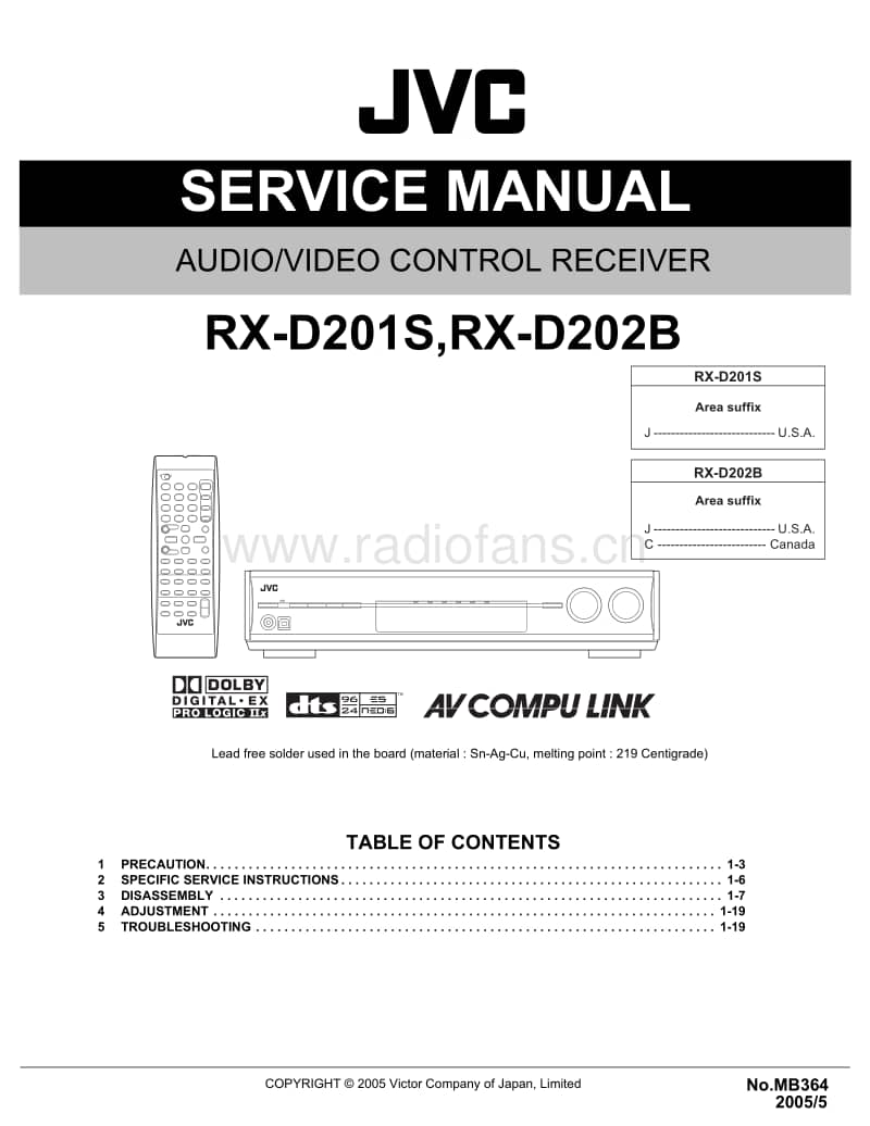 Jvc-RXD-202-B-Service-Manual电路原理图.pdf_第1页