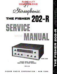 Fisher-202-R-Service-Manual电路原理图.pdf
