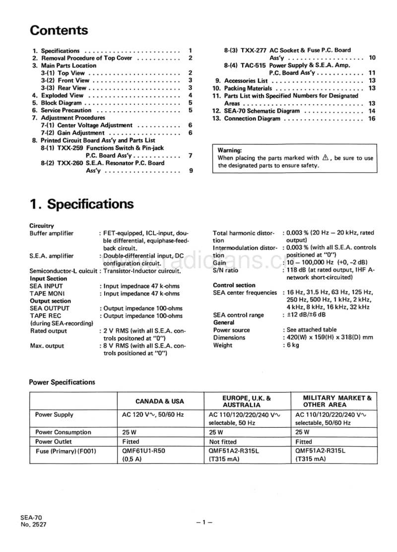 Jvc-SEA-70-Service-Manual电路原理图.pdf_第2页