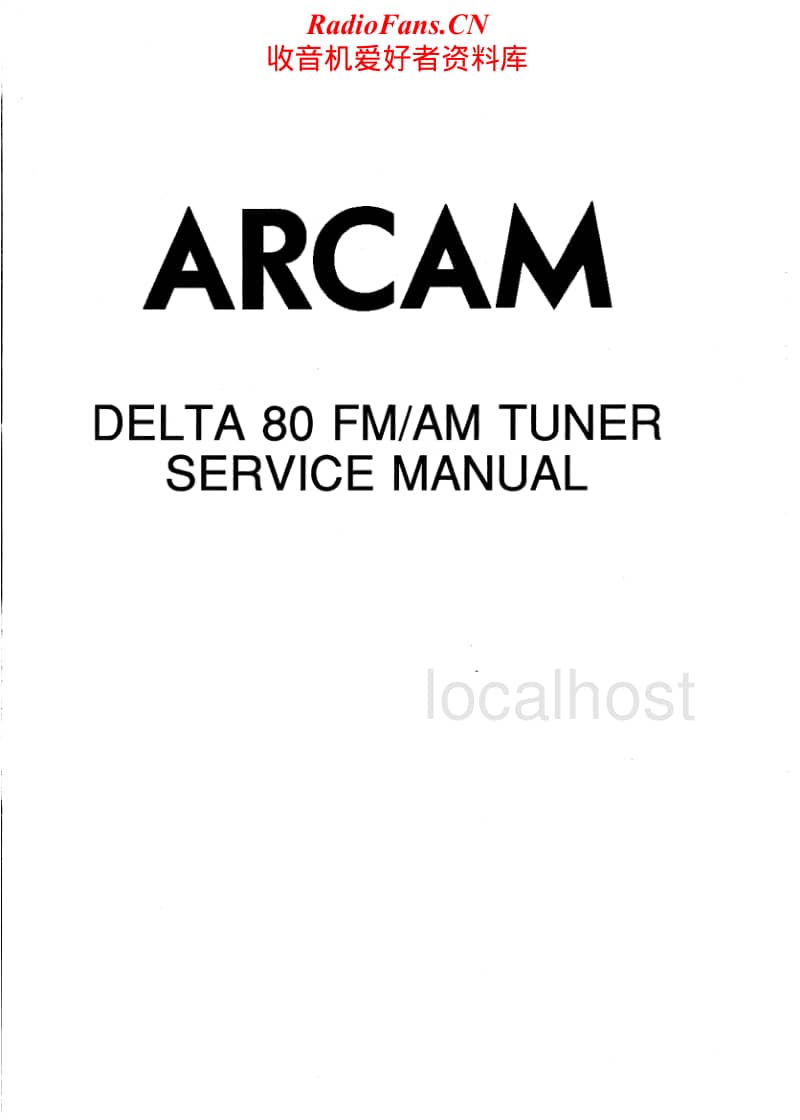 Arcam-DELTA-80-Service-Manual电路原理图.pdf_第1页
