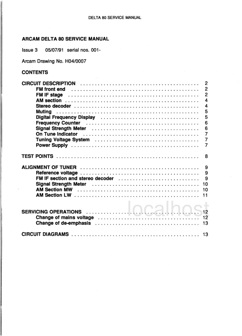 Arcam-DELTA-80-Service-Manual电路原理图.pdf_第2页