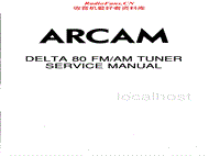 Arcam-DELTA-80-Service-Manual电路原理图.pdf