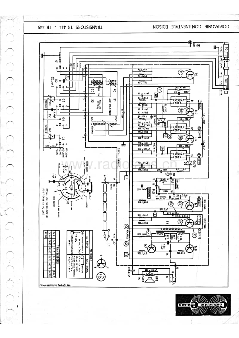 Continental-Edison-TR-445-Schematic电路原理图.pdf_第2页