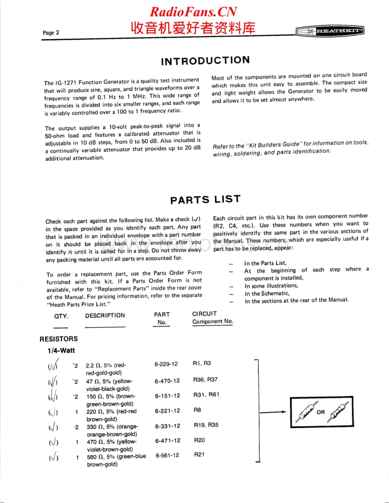 Heathkit-IG-1271-Manual电路原理图.pdf_第2页