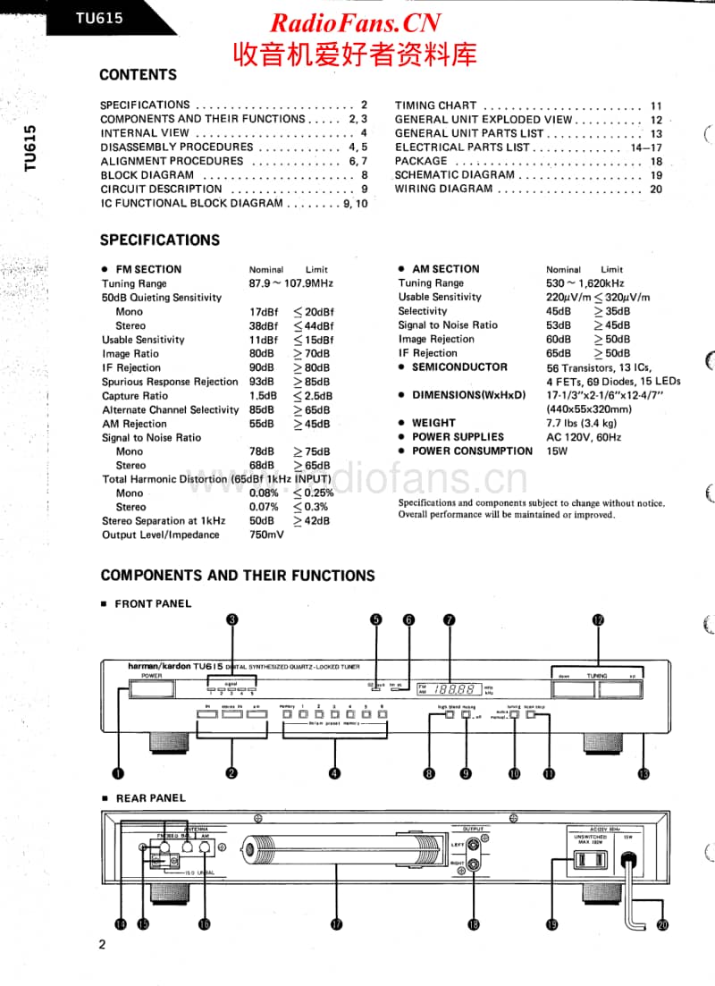 Harman-Kardon-TU-615-Service-Manual电路原理图.pdf_第2页