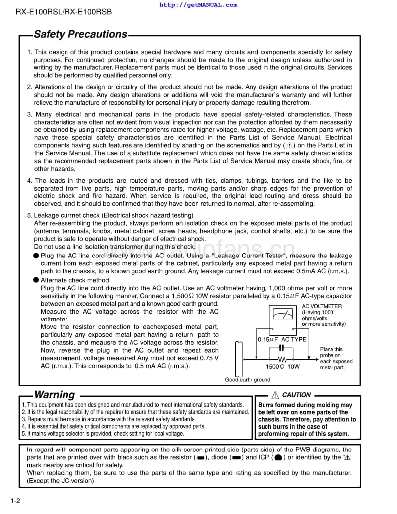 Jvc-RXE-100-RS-Service-Manual电路原理图.pdf_第2页