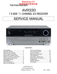 Harman-Kardon-AVR-330-Service-Manual电路原理图.pdf