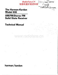 Harman-Kardon-HK-630-Service-Manual电路原理图.pdf