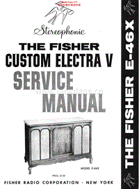 Fisher-E-46-X-Service-Manual电路原理图.pdf