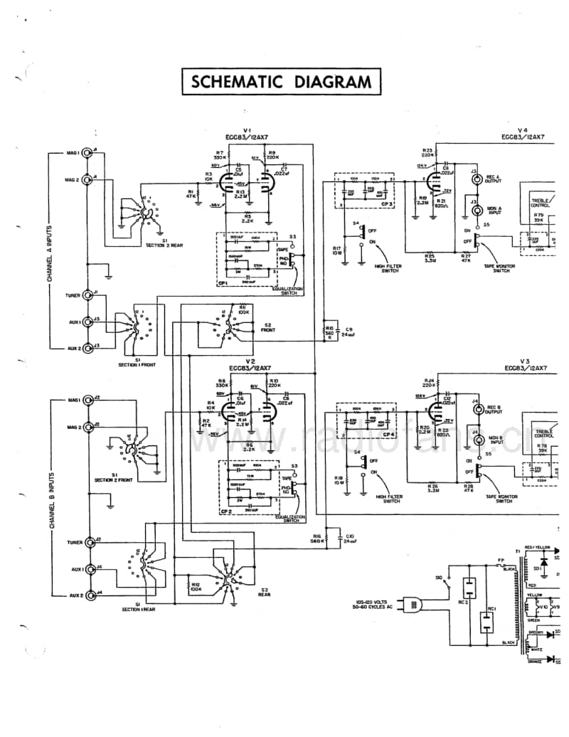 Fisher-KX-200-Service-Manual电路原理图.pdf_第3页