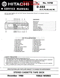 Hitachi-DE-55-Service-Manual电路原理图.pdf
