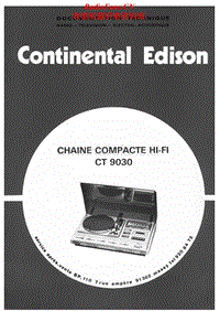 Continental-Edison-CT-9030-Service-Manual电路原理图.pdf