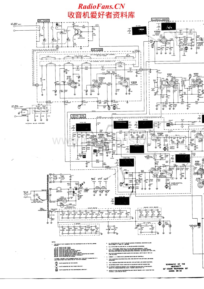 Heathkit-GR-25-Schematic电路原理图.pdf_第1页