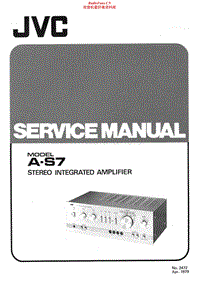 Jvc-A-S7-Service-Manual电路原理图.pdf