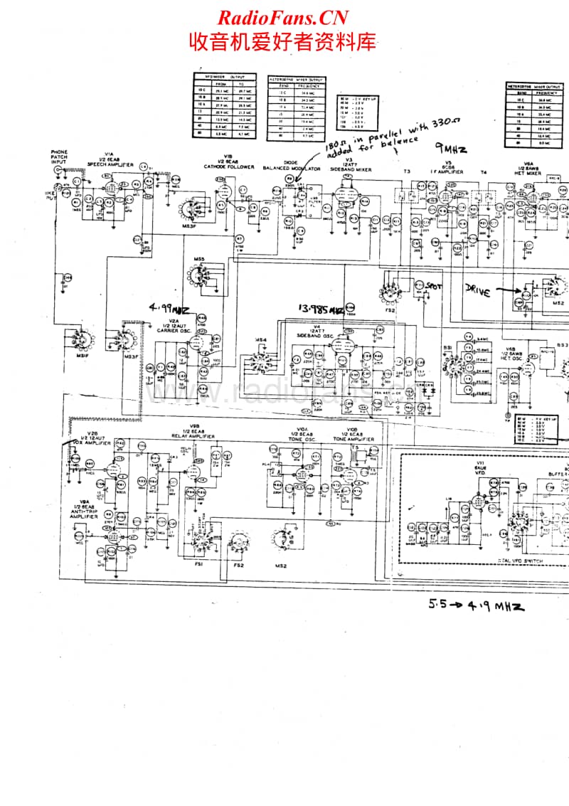 Heathkit-HX-10-Schematic-2电路原理图.pdf_第1页