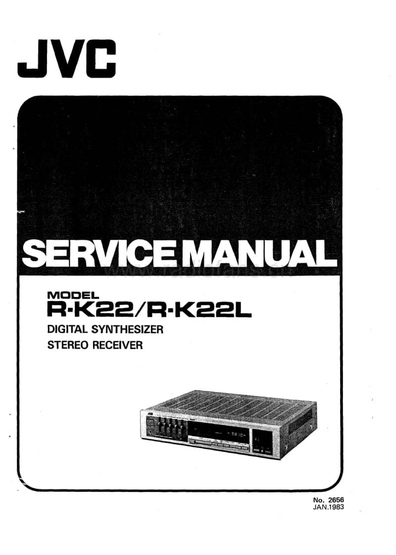 Jvc-RK-22-Service-Manual电路原理图.pdf_第1页