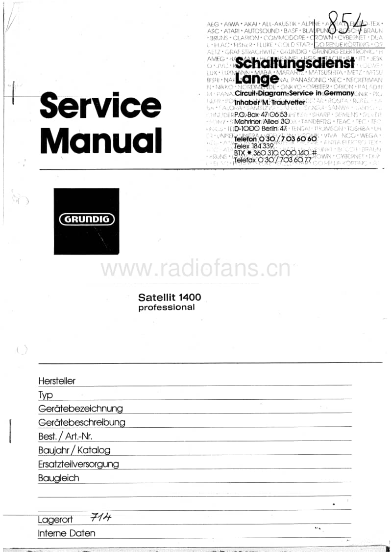 Grundig-Satellit-1400-Service-Manual电路原理图.pdf_第1页