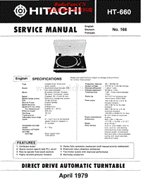 Hitachi-HT-660-Service-Manual电路原理图.pdf