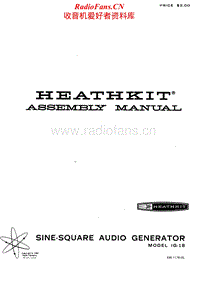 Heathkit-IG-18-Manual-2电路原理图.pdf