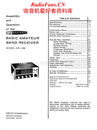 Heathkit-HR-10B-Manual电路原理图.pdf