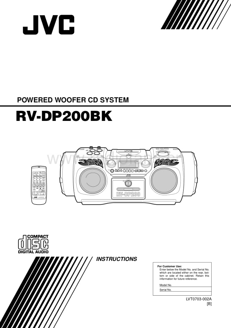 Jvc-RVDP-200-BK-Service-Manual电路原理图.pdf_第1页