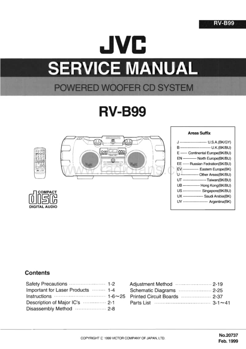 Jvc-RVB-99-Service-Manual电路原理图.pdf_第1页