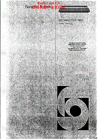 Bang-Olufsen-Beomaster_1900-Service-Manual电路原理图.pdf