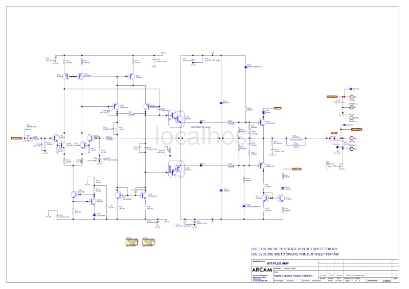 Arcam-A65-Schematic电路原理图.pdf_第2页