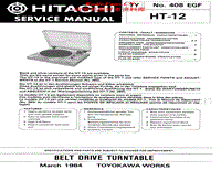 Hitachi-HT-12-Service-Manual电路原理图.pdf