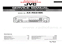 Jvc-AXR-551-BK-Service-Manual电路原理图.pdf