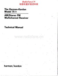 Harman-Kardon-75-p-Service-Manual电路原理图.pdf