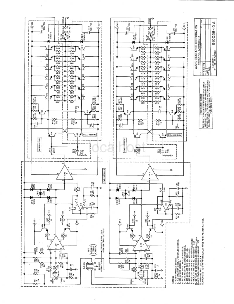Audio-Research-D110B-Schematic电路原理图.pdf_第2页