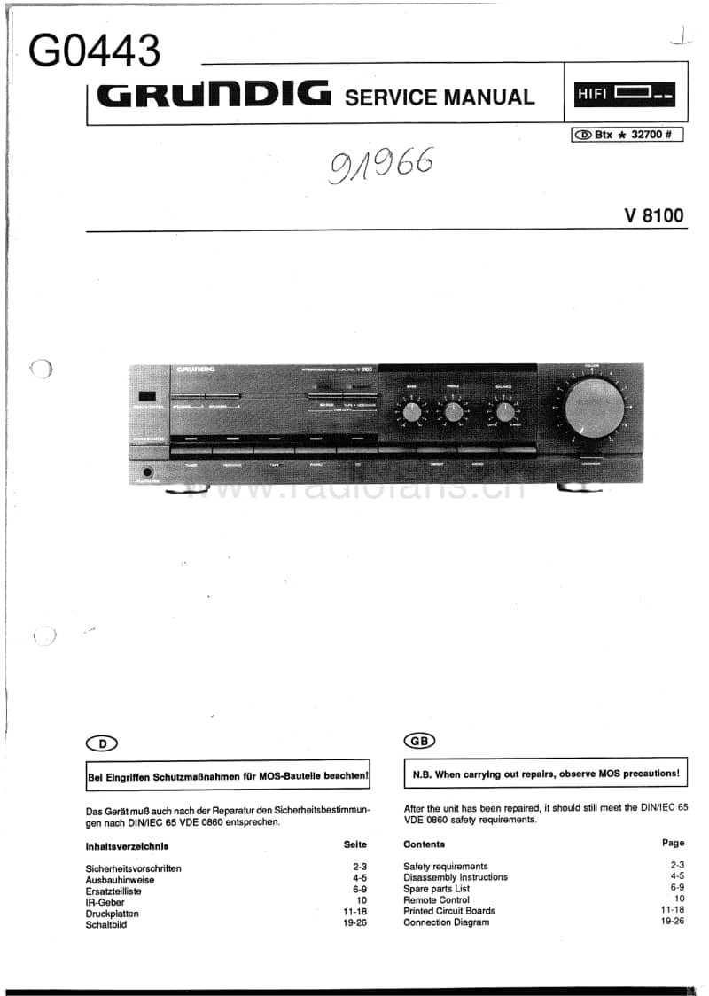 Grundig-V-8100-Service-Manual电路原理图.pdf_第1页