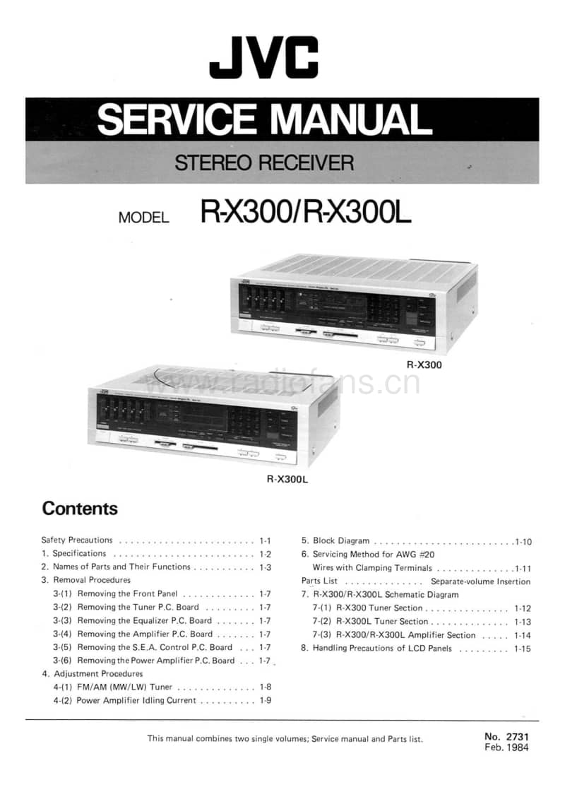 Jvc-R-X300L-Service-Manual电路原理图.pdf_第1页