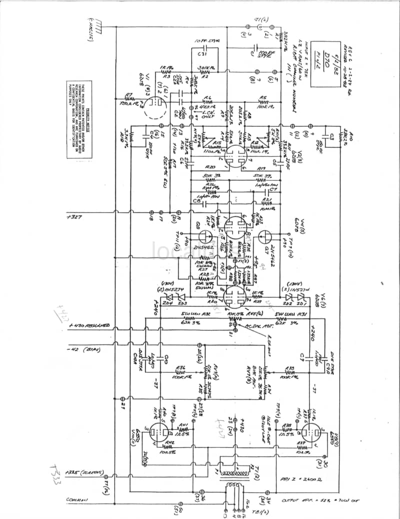 Audio-Research-D70-Schematic电路原理图.pdf_第2页