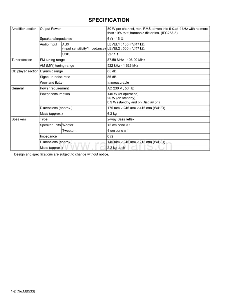 Jvc-UXG-45-Service-Manual电路原理图.pdf_第2页
