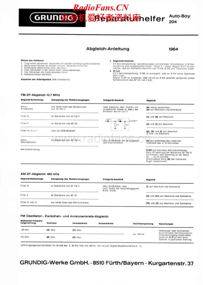 Grundig-Auto-Boy-204-Service-Manual电路原理图.pdf_第1页
