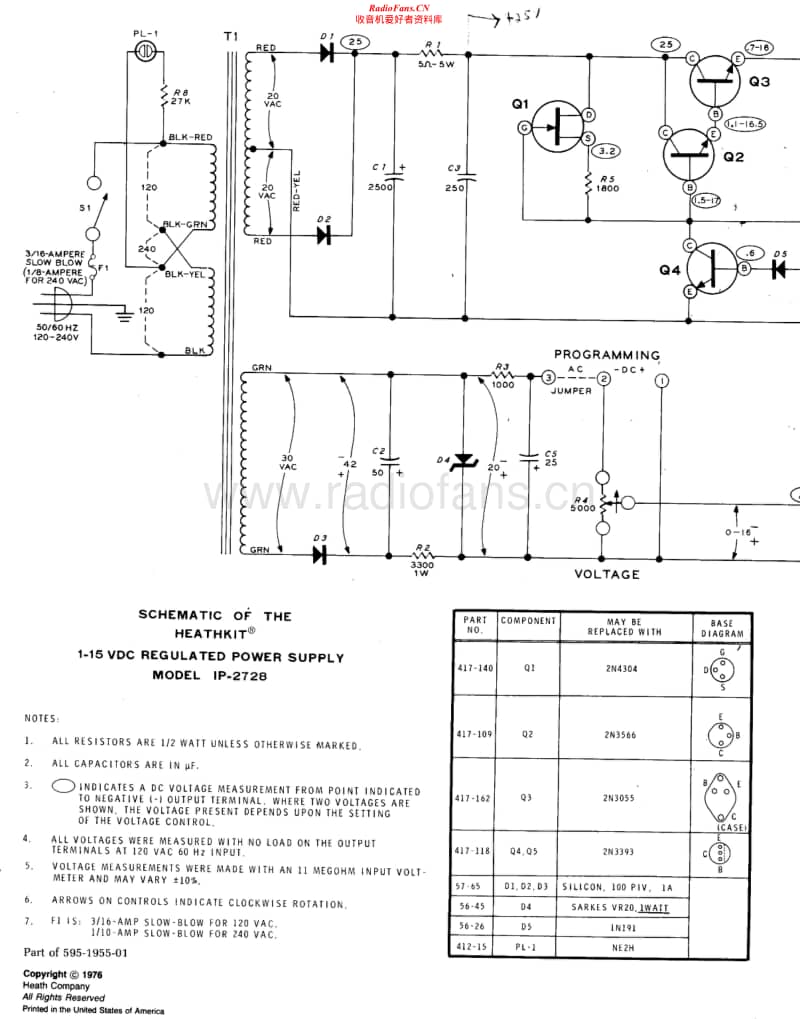 Heathkit-IP-2728-Schematic电路原理图.pdf_第1页