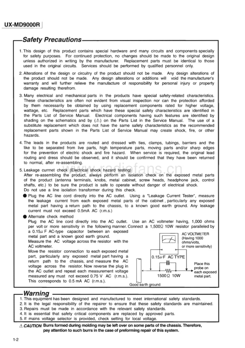 Jvc-UXMD-9000-R-Service-Manual电路原理图.pdf_第2页