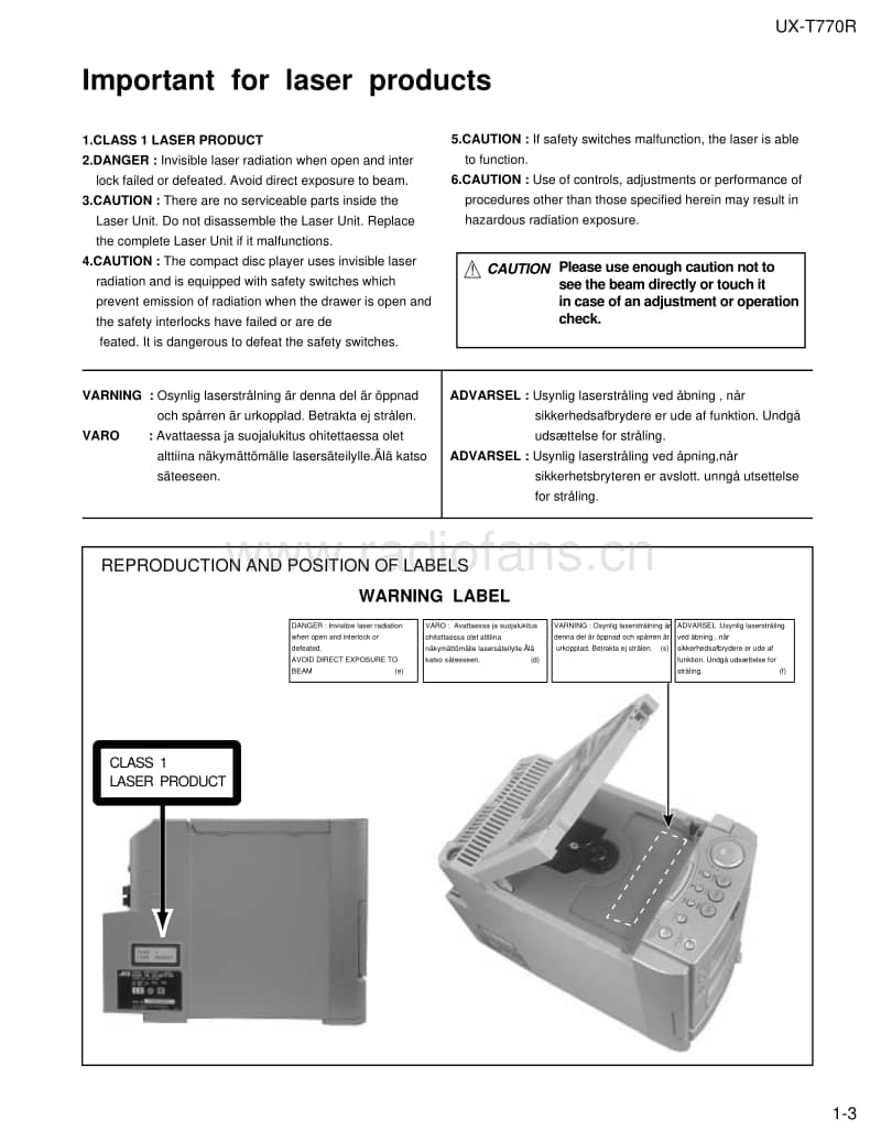 Jvc-UXT-770-R-Service-Manual电路原理图.pdf_第3页