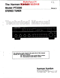 Harman-Kardon-PT-2300-Service-Manual电路原理图.pdf