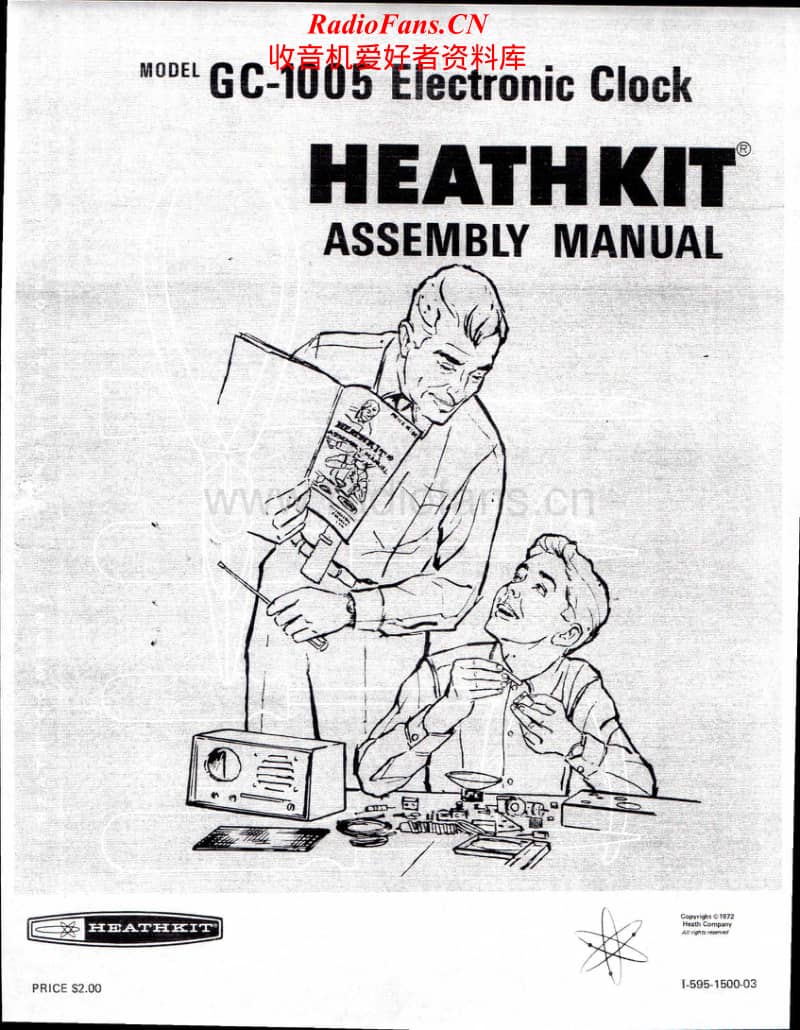 Heathkit-GC-1005-Manual电路原理图.pdf_第1页