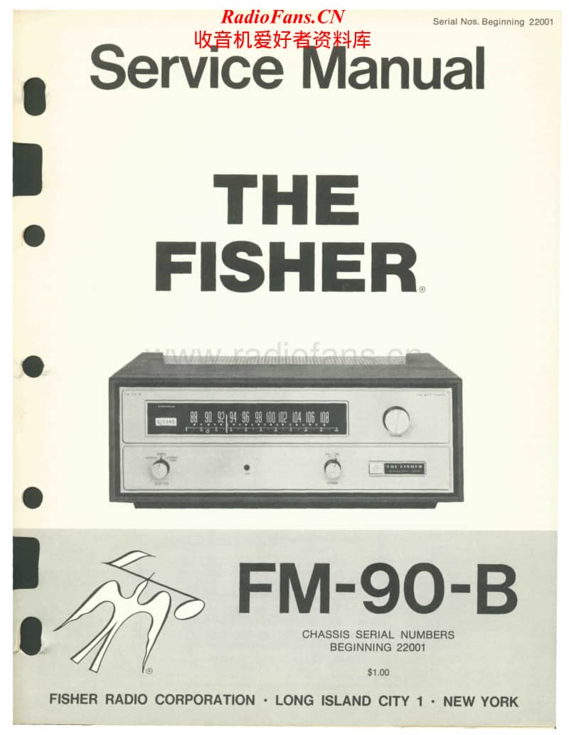 Fisher-FM-90-B-Service-Manual电路原理图.pdf_第1页