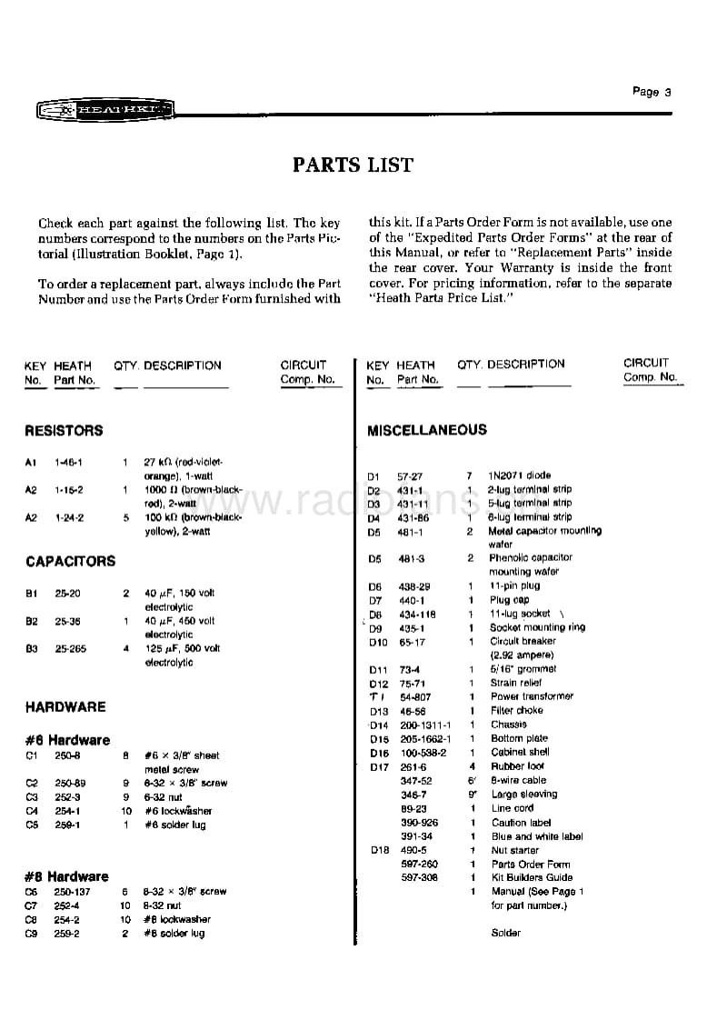 Heathkit-HP-23C-Manual电路原理图.pdf_第3页